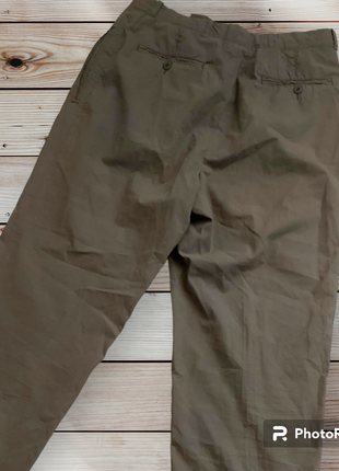 Летние коттоновые брюки armani jeans5 фото