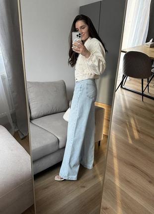 Джинси zara wide leg3 фото
