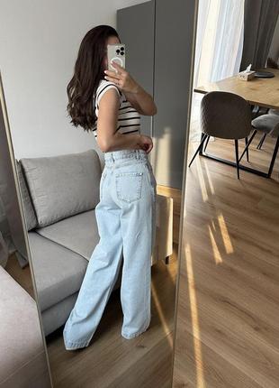 Джинси zara wide leg2 фото