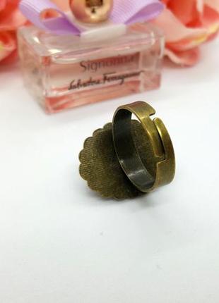 💍🦝 кольцо миниатюрное овал под винтаж натуральный камень серый агат4 фото