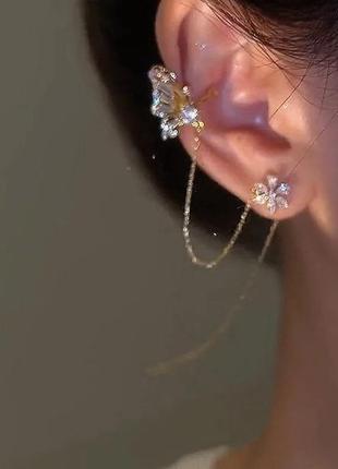 Пирсинг - клипса на ухо