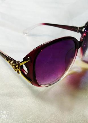 Женские  солнцезащитные очки с фигуркой летучей мыши, поляризованные3 фото