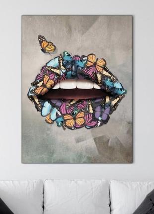 Картина butterfly lips1 фото