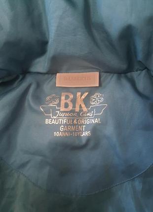 Куртка демісезонна пуховик blukids на 10 років5 фото