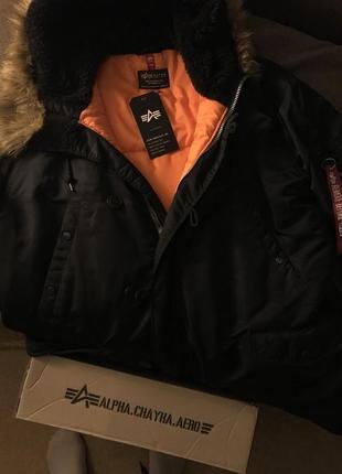Продам аляску  alpha industries slim fit n-3b parka, чоловічу