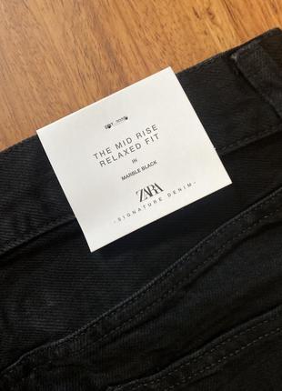 Джинси вільного крою zw collection relaxed mid-rise jeans zara10 фото