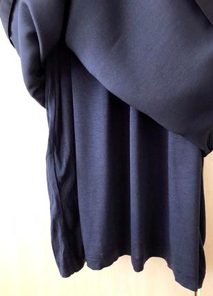 Темно-синє плаття тонкої в'язки mango / s4 фото