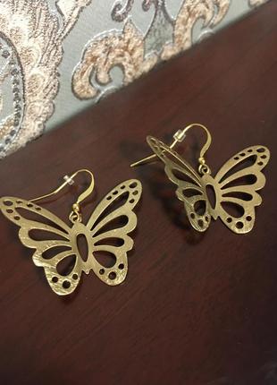Винтажные серьги 🦋 бабочки