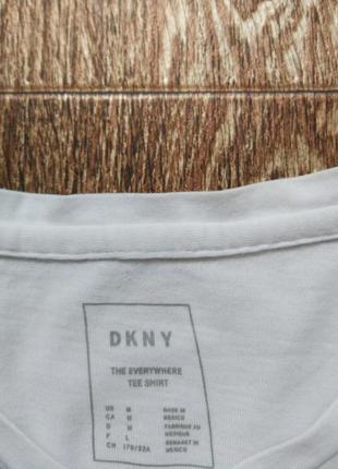 Белая женская футболка свитшот худи dkny размер m3 фото