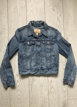 Стильний вкорочений піджак levi’s вінтаж
