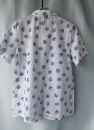Сорочка з коротким рукавом з тонюсінької бавовни2 фото