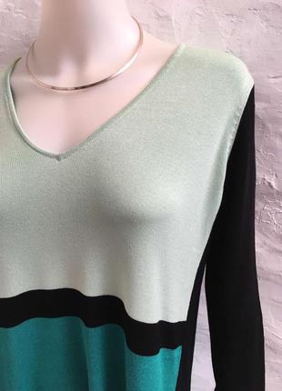 Cos платье из вискозы color block 2