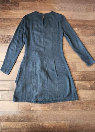 Сукня musthave темно-сіра міні6 фото