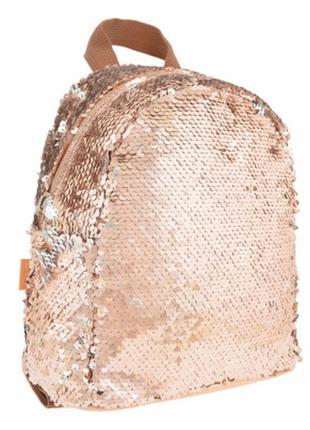 Рюкзак молодіжний gs-02 gold з паєтками