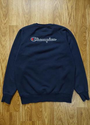 Кофта світшот champion blend script logo в чудовому стані