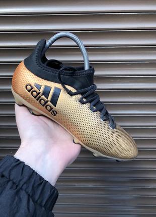 Adidas x 17.1 fg 38,5р 24,5см футбольні бутси оригінал