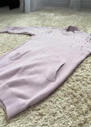 Жіноча трикокотажна тепла сукня