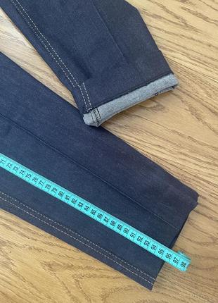 Джинсові штани z1975 із контрастними строчками7 фото