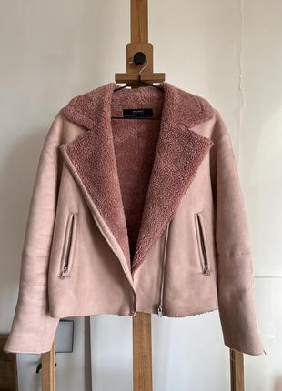 Куртка рожева zara