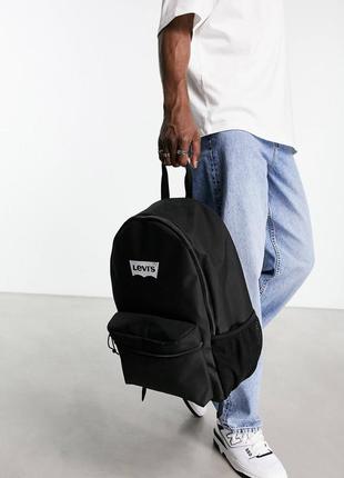 Рюкзак levi's basic backpack чорний унісекс чоловічий жіночий 76134175205852 фото