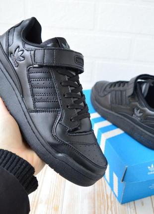 Розпродаж! adidas forum кросівки кеди чоловічі адідас форум осінні весняні демісезонні демісезон низькі шкіра шкіряні на липучці відмінна якість