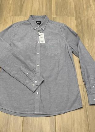 Акція 🎁 нова сорочка burton menswear london сірого кольору zara3 фото