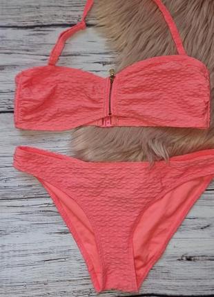 Купальник рожевий