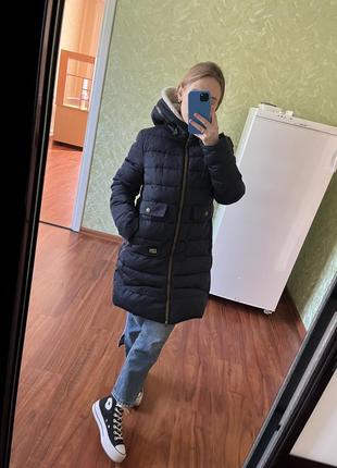 Пуховик пуховка куртка плащ пальто