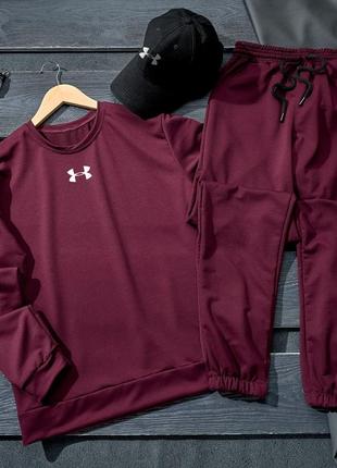 Спортивний костюм світшот + штани under armour7 фото