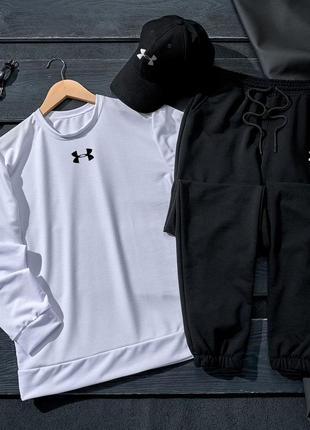 Спортивний костюм світшот + штани under armour3 фото