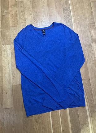 Чоловічий світер джемпер bershka на зубчик