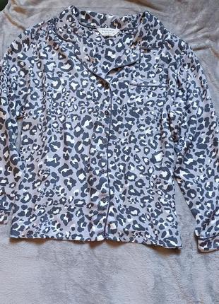 100% вискозная очень приятная к телу пижамка в актуальный леопардовый принт!2 фото
