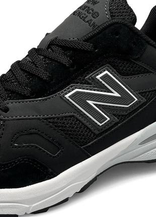 Кросівки чоловічі new balance 920 black white чорний з білим спортивні кросівки нью баланс8 фото