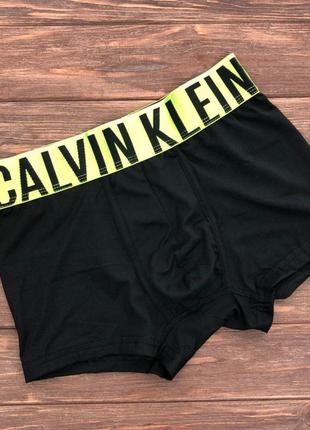 Мужской набор трусов боксеров calvin klein intence черный 5 штук подарочный набор брендовых трусов4 фото