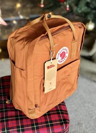 Fjallraven kanken classic 16l жіночий рюкзак канкен помаранчевий колір (16 літрів)