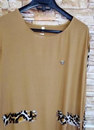 Сукня з натуральної тканини штапель