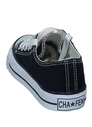 Кеды кроссовки в стиле классических чёрный converse5 фото