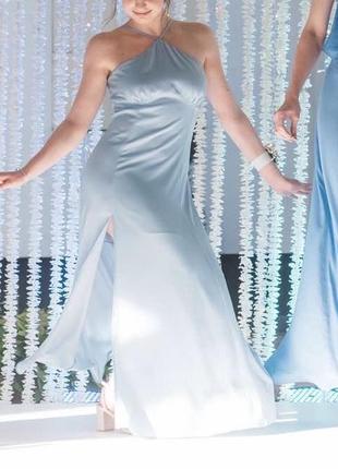 Шовкова сукня з розрізом gepur2 фото