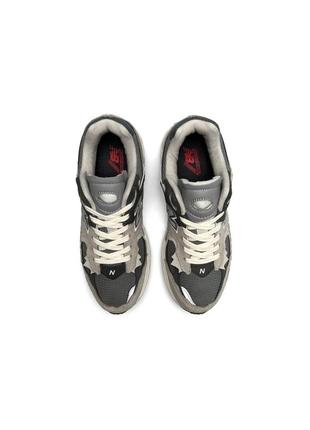 Мужские кроссовки new balance 2002r grey серые повседневные кроссовки спортивные кроссовки нью баланс6 фото