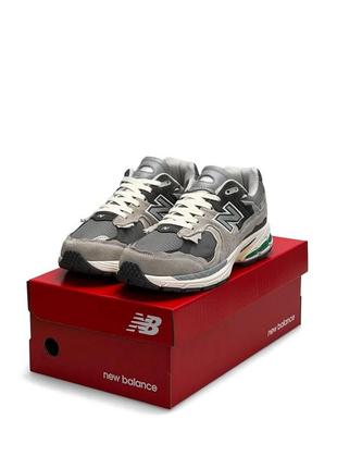 Мужские кроссовки new balance 2002r grey серые повседневные кроссовки спортивные кроссовки нью баланс5 фото