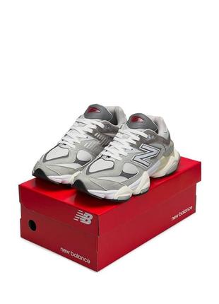 Мужские кроссовки new balance 9060 grey серый спортивные кросы повседневные кроссовки нью баланс5 фото