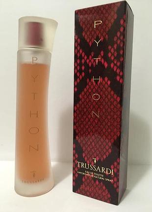 Trussardi python туалетная вода 50 мл редкость оригинал винтаж