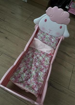 Дитяча кроватка для лялечки3 фото