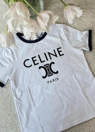 Футболка в стиле celine