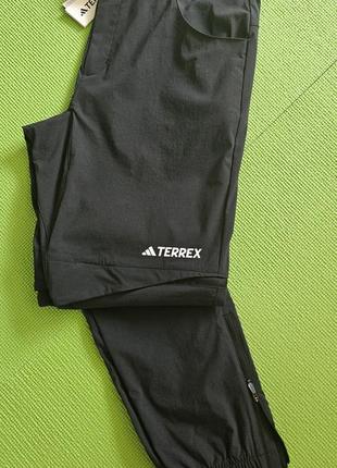 Штани adidas terrex utilitas hiking zip-off pants hn28965 фото