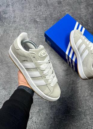 Adidas campus white grey