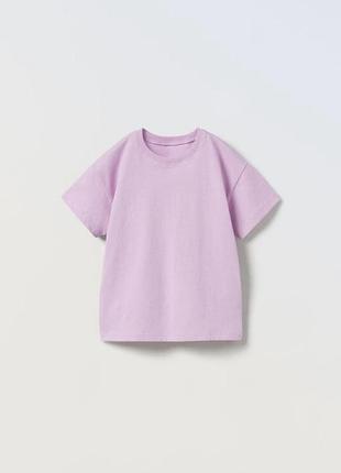 Однотонна футболка zara