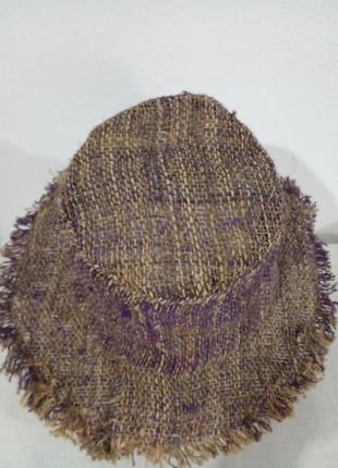 Стильний капелюх з конопель непал бохо3 фото