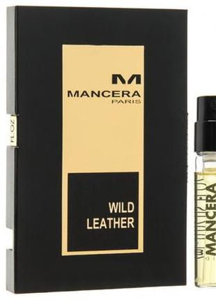 Пробник парфумів mancera wild leather