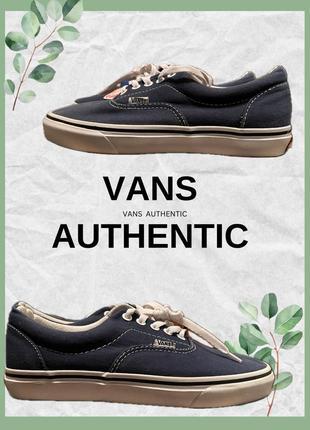 Кеды vans authentic blue white синие на весну лето осень унисекс кроссовки макасины слипоны1 фото